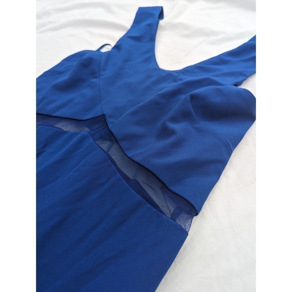 Marina Royal Blue Floor Length Gown - Picture 2 of 4